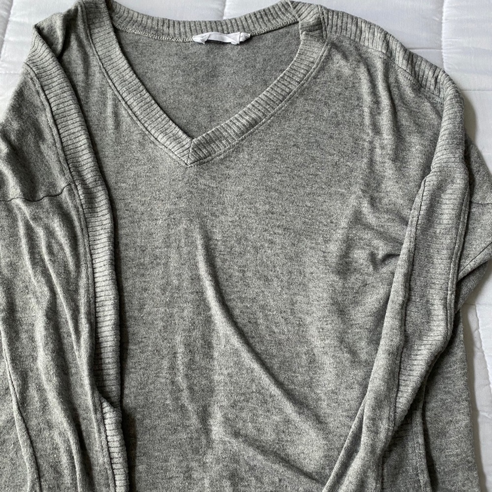 All in Favor Gray Sweater